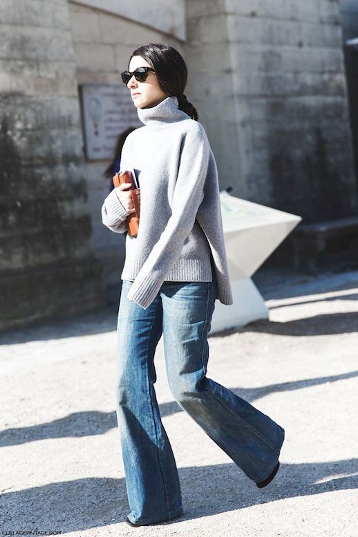 Le Fashion: 9 Ultra-Cool Ways To Wear Flared Jeans